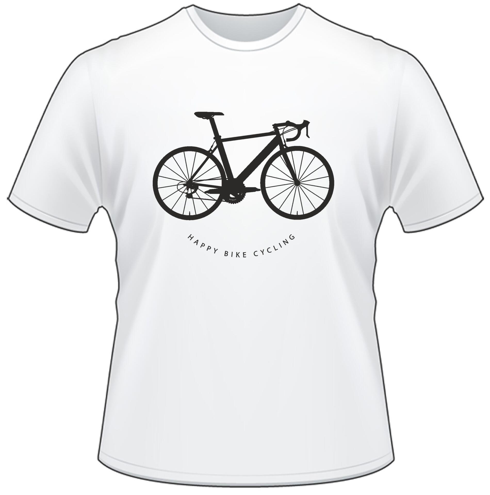 T-Shirt Happy Bike Cycling - 3M Caverni Abbigliamento tecnico sportivo