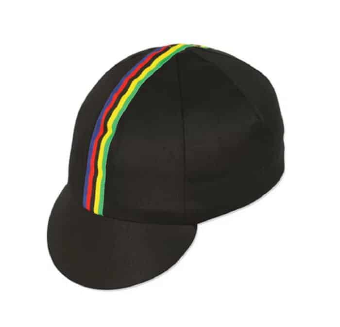 Cappellino Ciclismo vintage Estivo IRIDATO nero